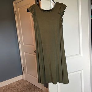 Cute little olive green dress